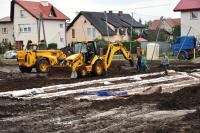 Budowa terenu sportowo-rekreacyjnego - wrzesień 2013 (fot. M. Pycka)