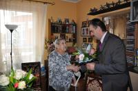 90 lat Pani Heleny Szwagrowskiej,fot.P.Grochowska
