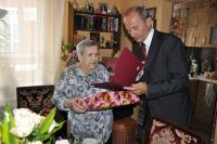 90 lat Pani Heleny Szwagrowskiej,fot.P.Grochowska