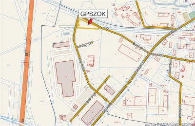 Mapka lokalizacji GPSZOK
