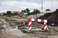 Budowa infrastruktury podziemnej ul. Lawendowej (fot. M. Pycka)