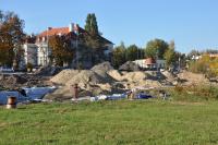 Przebudowa ul. Kossaka - październik 2013 (fot. M. Pycka)