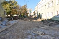 ul. 10 Lutego w trakcie przebudowy - październik 2013 (fot. M. Pycka)