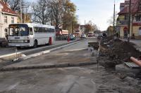 Przebudowa ul. Grunwaldzkiej - październik 2013 (fot. M. Pycka)