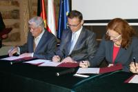 Podpisanie listu intencyjnego, Pruszcz Gdański, 2012 r.