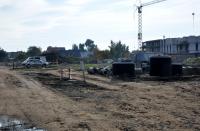 Budowa infrastruktury podziemnej ul. Lawendowej (fot. M. Pycka)