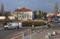 Awaria sieci gazowej, (fot.R.Gucwa)