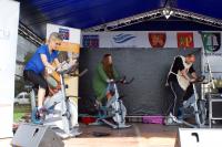 Międzynarodowy Turniej Miast - jazda na rowerze stacjonarnym
