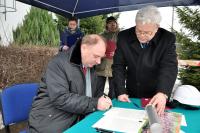 Uroczystość wmurowania kamienia węgielnego (fot. M. Pycka)