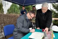 Uroczystość wmurowania kamienia węgielnego (fot. M. Pycka)