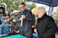 Uroczystość wmurowania kamienia węgielnego (fot. M. Pycka)