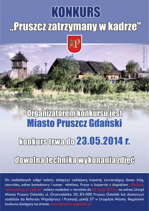 Konkurs "Pruszcz zatrzymany w kadrze"