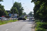 ul. Powstańców Warszawy przed przebudową - lipiec 2014 (fot. M. Nowak)