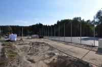 Budowa terenu sportowo-rekreacyjnego na Osiedlu Komarowo - wrzesień 2014 (fot. M. Pycka)