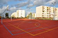 Budowa terenu sportowo-rekreacyjnego na Osiedlu Komarowo - październik 2014 (fot. R. Gucwa)