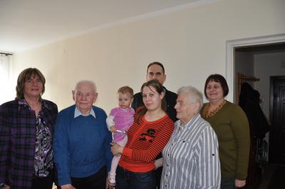 90. urodziny Pana Stanisława Skrzypka (fot. K. Moszczyńska)
