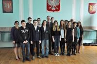 Finaliści i laureaci wojewódzkich olimpiad gimnazjalnych (fot. M. Pycka)