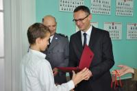 Wręczenie wyróżnień na sesji Rady Miasta (fot. M. Pycka)