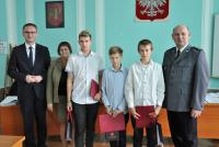 Wręczenie wyróżnień na sesji Rady Miasta (fot. M. Pycka)