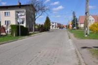 Ulica Paderewskiego przed realizacją zadania (fot. K. Moszczyńska)