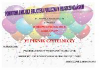 VI Piknik Czytelniczy