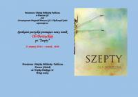 Zaproszenie na spotkanie z poezją