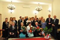 Jubileusz Państwo Bożewscy oraz Państwo Wenta (fot. K. Kopeć)