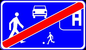 Koniec strefy zamieszkania