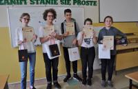 Miejski Konkurs Chemiczno-Fizyczny dla uczniów gimnazjum