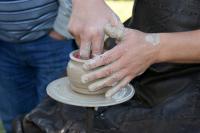 Festival Market - pottery show
