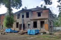 Remont budynku przy ul. Krótkiej 6 (fot. B. Gondek)