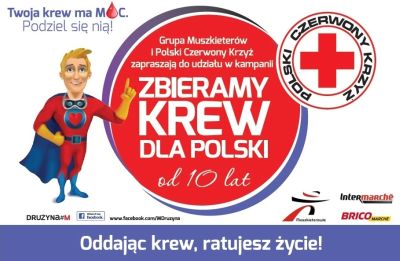 Zbieramy krew dla Polski