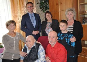 95-te urodziny Pana Bronisława Kwidzińskiego (fot. A.Moczulski)
