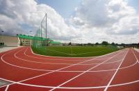 Pitch with artificial grass surface and racecourse by ZSO no 1