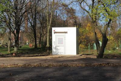 Miejska toaleta przy ul. Dworcowej (fot. B. Gondek)