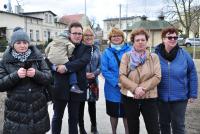 Uroczyste odsłonięcie ławek dedykowanych profesorowi Szymonowi Pawłowskiemu oraz Marii Dowgiert (fot. M. Pycka)