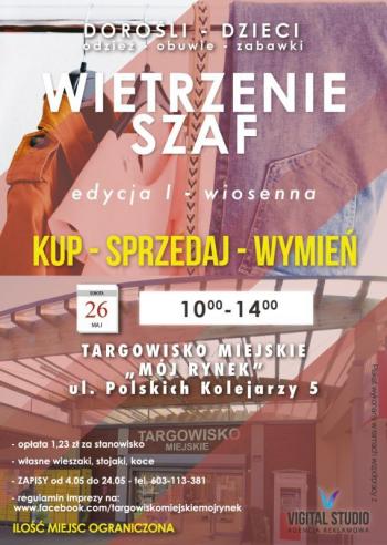 "Wietrzenie szaf" w Pruszczu Gdańskim