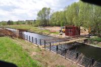 Mostek na kanale Raduni przy granicy z Gdańskiem, 24.04.2018 (fot. R. Gucwa)