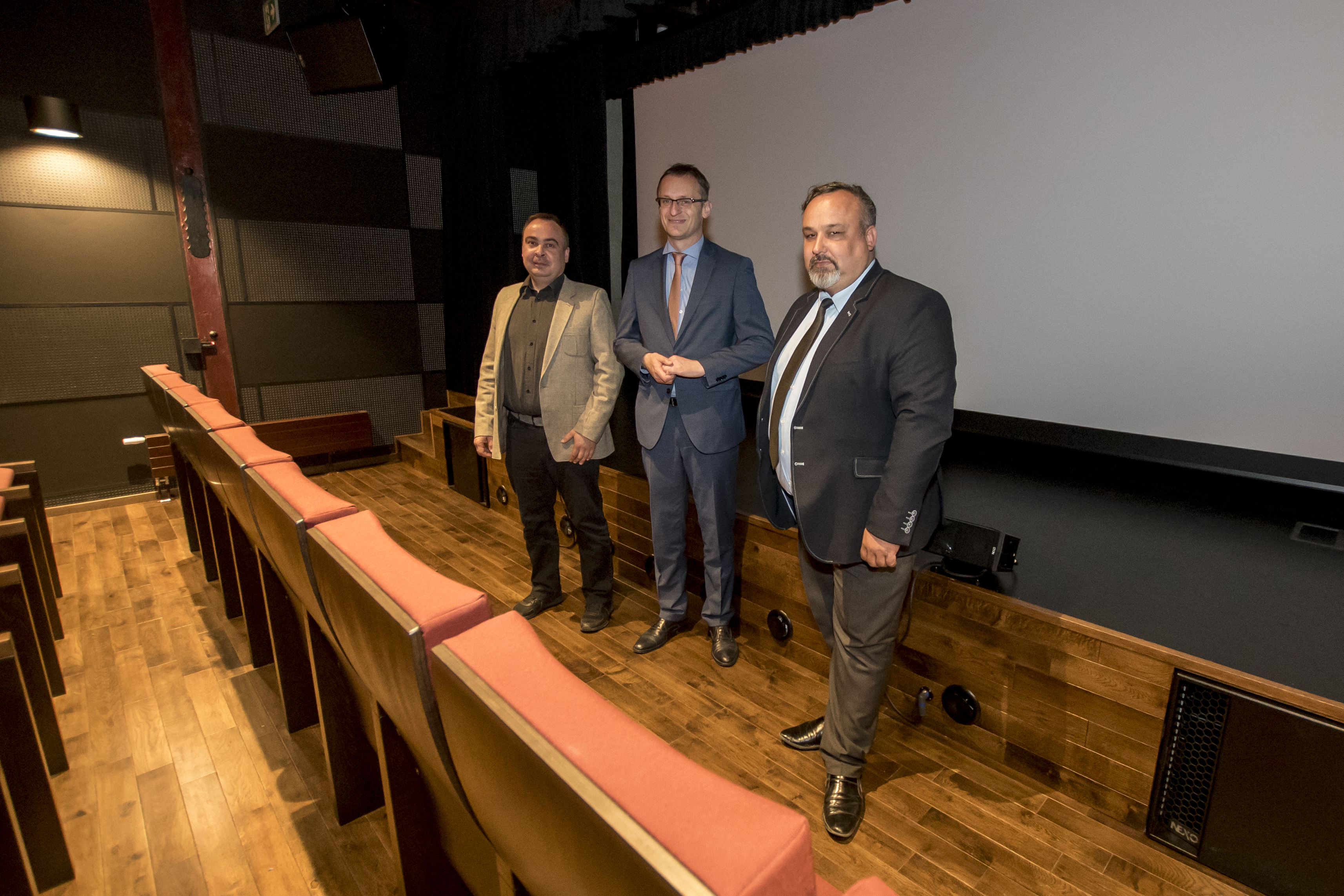 Nowe kino w budynku CKiS (fot. M. Siwowski)