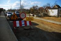 ul. Sportowa - w trakcie przebudowy