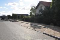 Budowa chodnika i miejsc postojowych ul. Modrzewskiego, 27.09.2018, fot.R.Gucwa