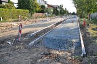 Węzeł integracyjny Pruszcz Gdański - przebudowa ul.Dąbrowskiego, 27.09.2018, fot.R.Gucwa
