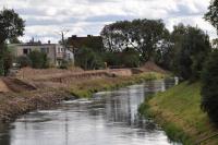Węzeł integracyjny Pruszcz Gdański - budowa ścieżki rowerowej: Struga Gęś - ul. Mickiewicza, 27.09.2018, fot.R.Gucwa