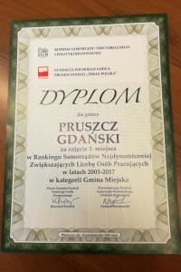 Nagroda dla Pruszcza Gdańskiego
