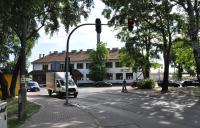 Przebudowa fragmentu ul. Dworcowej - zdjęcie przed realizacją inwestycji (fot. R. Gucwa)
