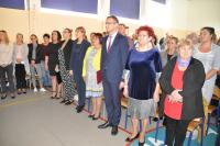Pasowanie na pierwszoklasistę w SP nr 2
