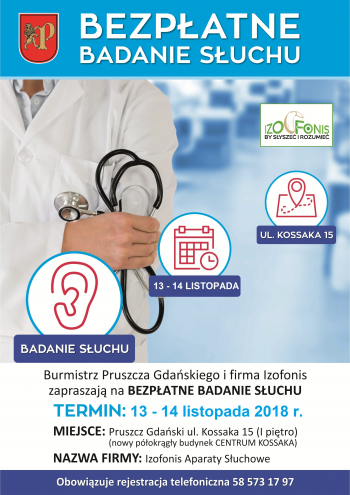Bezpłatne badanie słuchu