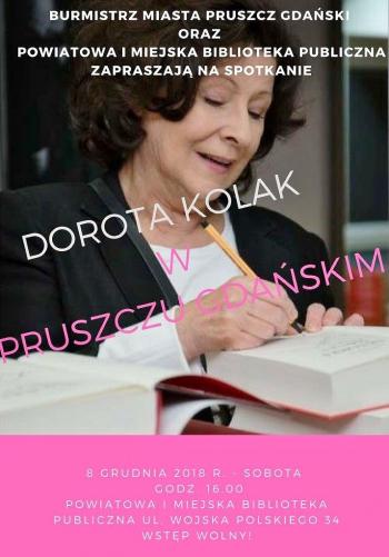 Spotkanie z Dorotą Kolak