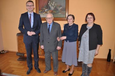 90-te urodziny Pana Franciszka Sarnowskiego