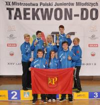 MISTRZOSTWA POLSKI JUNIORÓW MŁODSZYCH w Ciechanowie,Fot.Taekwondo AN-DO.